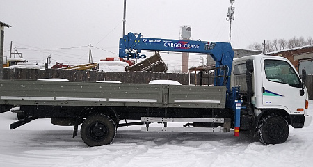 Hyundai HD78 2011 c КМУ TADANO CARGO 305 по цене 1700000 руб на Урал-КМУ
