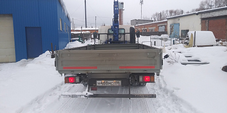 Манипулятор ISUZU NPR75 2012г. с КМУ Tadano Cargo 295 по цене 2 400 000 руб на Урал-КМУ