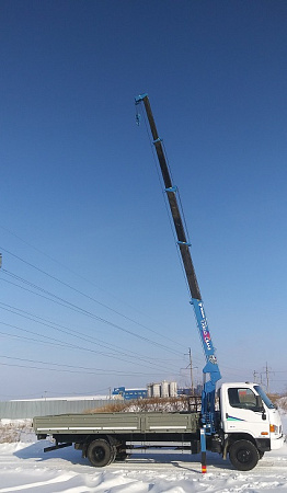 Hyundai HD78 2011 c КМУ TADANO CARGO 305 по цене 1700000 руб на Урал-КМУ