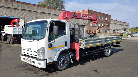 Манипулятор ISUZU NPR75 2018г. с КМУ UNIC URV344 по цене 3 850 000 руб на Урал-КМУ