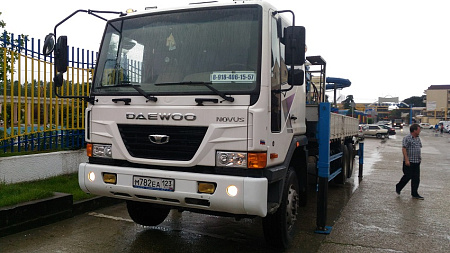 Манипулятор DAEWOO NOVUS c КМУ DONG YANG SS2036 по цене 4580000 руб на Урал-КМУ