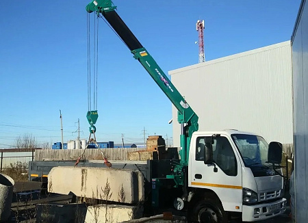 Манипулятор Isuzu NQR75  2011г. КМУ MAEDA MC294US по цене 1900000 руб на Урал-КМУ