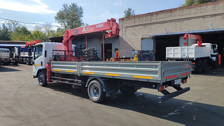 Манипулятор ISUZU NPR75 2018г. с КМУ UNIC URV344 по цене 3 850 000 руб на Урал-КМУ