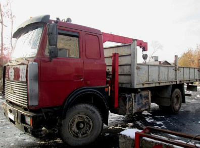 Купить МАЗ 53366-021 с КМУ UNIC URVA333SL по цене 790000 руб