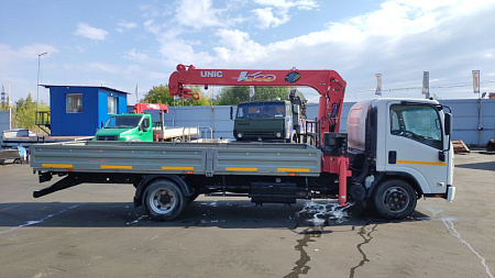 Манипулятор ISUZU NPR75 2018г. с КМУ UNIC URV344 по цене 3 850 000 руб на Урал-КМУ