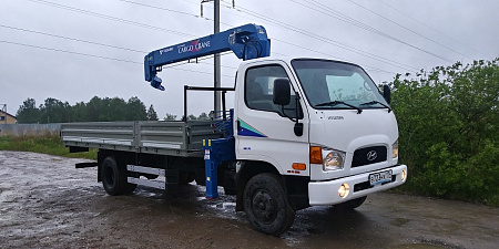 Hyundai HD78 2011 c КМУ TADANO CARGO 304 STRONG по цене 1750000 руб на Урал-КМУ