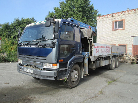 NISSAN DIESEL 4WD С КМУ TADANO SZFX503US 1999г.в. по цене 1 650 000 руб на Урал-КМУ