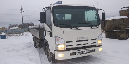 Манипулятор ISUZU NPR75 2012г. с КМУ Tadano Cargo 295 по цене 2 400 000 руб на Урал-КМУ