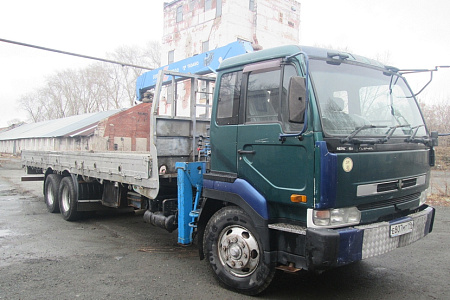 NISSAN DIESEL 4WD С КМУ TADANO SZFX503US 1999г.в. по цене 1 650 000 руб на Урал-КМУ
