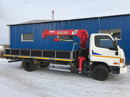 Манипулятор Hyundai HD78 2012г. С КМУ UNIC 295 по цене 1800000 руб на Урал-КМУ