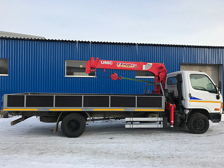 Манипулятор Hyundai HD78 2012г. С КМУ UNIC 295 по цене 1800000 руб на Урал-КМУ