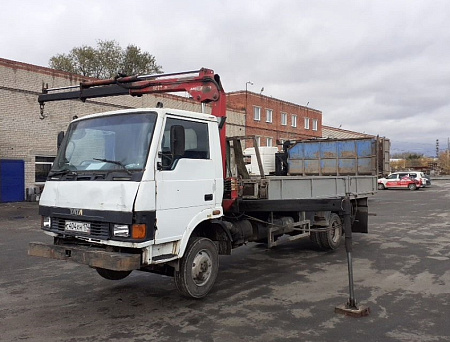 Грузовик с КМУ. (воровайка) тата 613 2007 г. в. по цене 790000 руб на Урал-КМУ