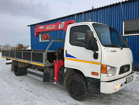 Манипулятор Hyundai HD78 2012г. С КМУ UNIC 295 по цене 1800000 руб на Урал-КМУ