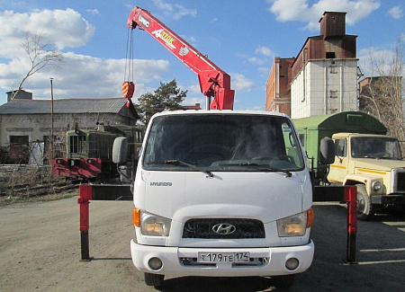 Hyundai HD78 c КМУ UNIC UR373USX по цене 1570000 руб на Урал-КМУ