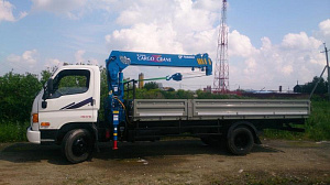 Купить Hyundai HD78 2010 c КМУ TADANO по цене 1500000 руб