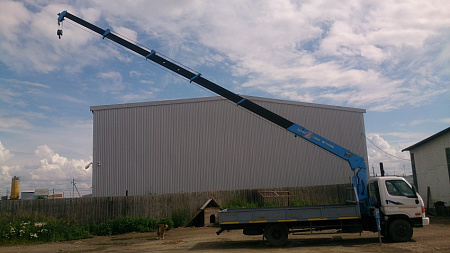 Hyundai HD78 с КМУ TADANO SZFX306R по цене 1700000 руб на Урал-КМУ