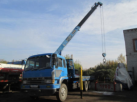Hyundai HD78 с КМУ TADANO TM294 C задними аутригерами по цене 1380000 руб на Урал-КМУ