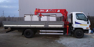 Купить Hyundai HD78 2010 c КМУ UNIC UR295 по цене 1600000 руб
