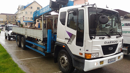 Манипулятор DAEWOO NOVUS c КМУ DONG YANG SS2036 по цене 4580000 руб на Урал-КМУ