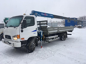 Купить Hyundai HD78 2011 c КМУ TADANO CARGO 296X по цене 1700000 руб