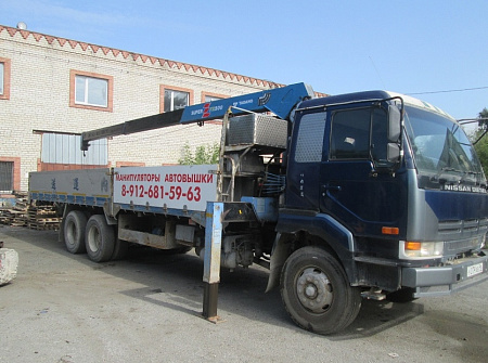 NISSAN DIESEL С КМУ TADANO SZFX503US 1999г.в. по цене 1600000 руб на Урал-КМУ