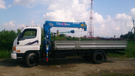 Hyundai HD78 2010 c КМУ TADANO по цене 1500000 руб на Урал-КМУ