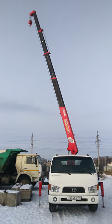 Манипулятор Hyundai HD78 2012г. С КМУ UNIC 295 по цене 1800000 руб на Урал-КМУ